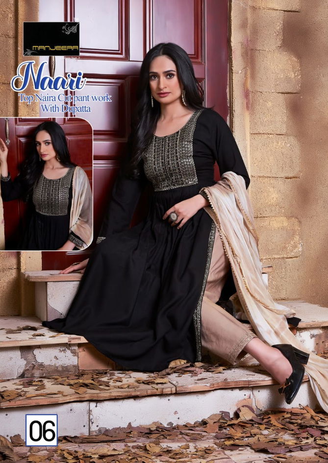 Manjeera Naari Fancy Wholesale Readymade Salwar Suits Catalog